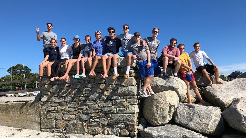 Celebrating after the 2019 Donaghy Bowl